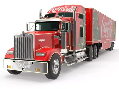 Kenworth K900 New Year Variant 3D model