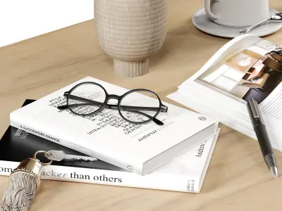 Decorative set08 3D model