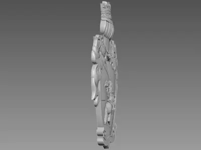 Coat of Arms Emblem 3D model