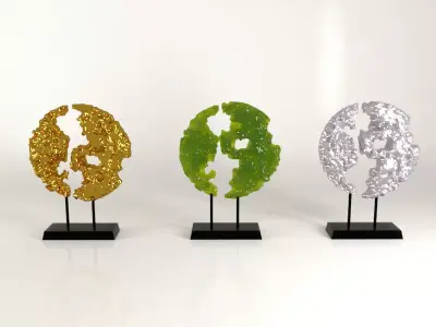 Design Sculpture Decorative Low-poly 3D model