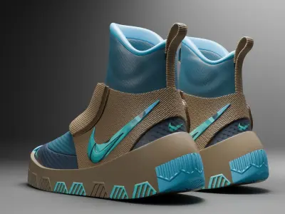 Nike shoe new 3D model