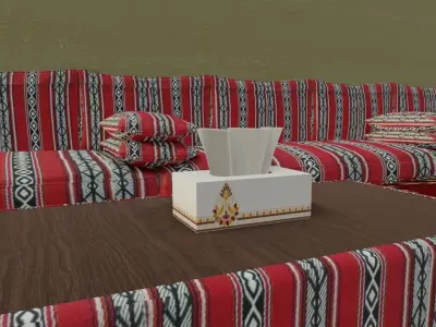 Arabian Villa and Majliss 3D model