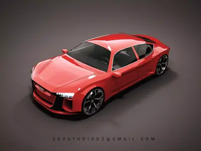 Audi e-tron gt  3D model
