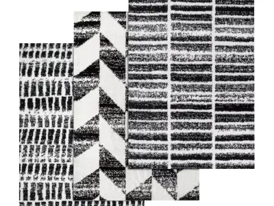 Rug Set 1202 3D model