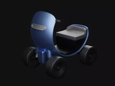 Electric Vehicle 3D print model