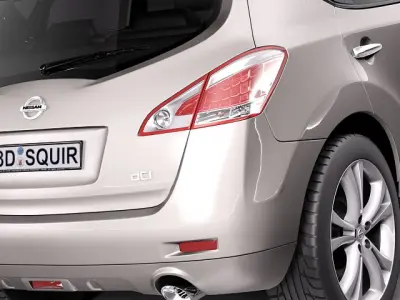 Nissan Murano 2012 3D model