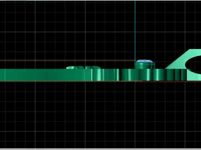 LUXURY HEART GOLDEN PENDANT 3D PRINTABLE MODEL 3D print model