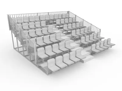 Bleachers 5 3D model