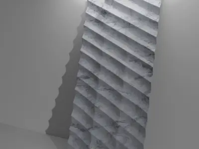 Waves Pattern 3D 3D model