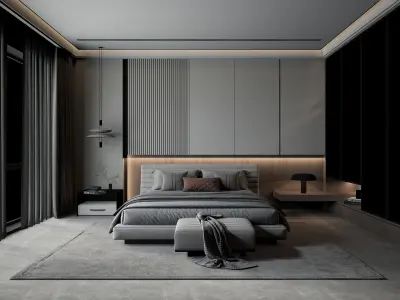 Bedroom 15 3D model