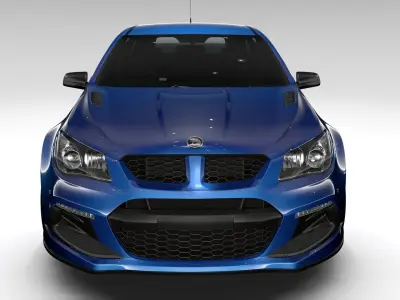HSV Clubsport Tourer Gen F2 2017 3D model