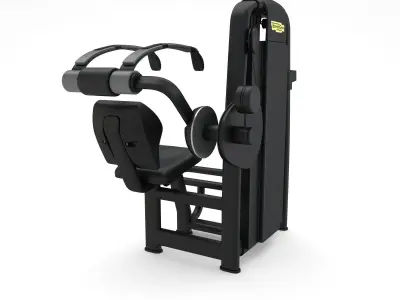 Technogym - Selectorised - Abdominal Crunch 3D model