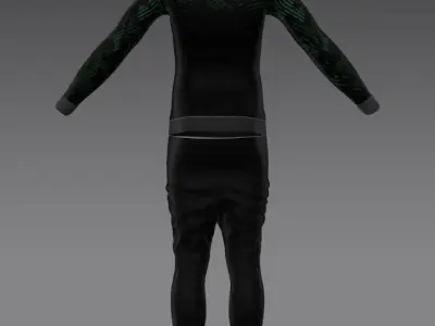 Sports Tracksuit Free 3D model