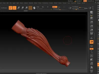 Furniture Legs Tables Chairs CNC Wood 1003 3D print model
