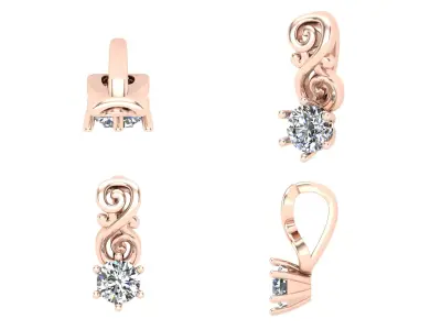 Pendant 53 3D print model