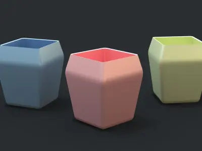 Plant Pot Holder 3D Print Model 11 3D print model