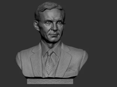 Henry Ford 3D print model