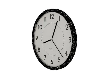 Stylish Modern Clock  3D model