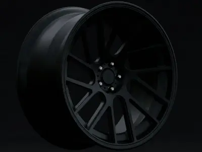 Anovia Elder Aftermarket Wheel Low-poly 3D model