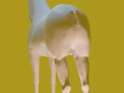 Purasangre horse 3D model