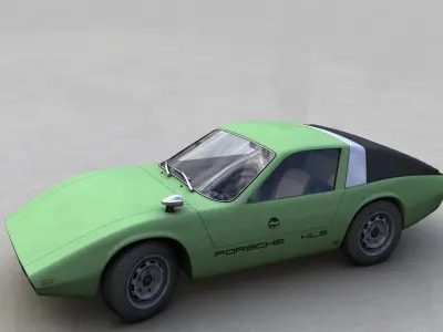 PORSCHE 911 HLS 1967 3D model