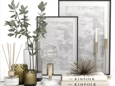 Decorative Set 08 3D model