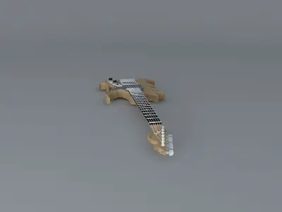 Concept Telecaster guitar Free 3D model