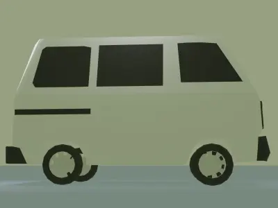 Low poly Bolan Omni Low-poly 3D model