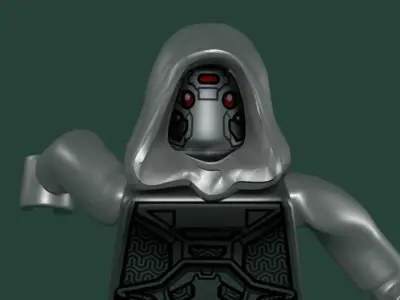 lego Ant-man and the wash ghost Free 3D model