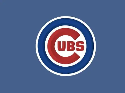 Chicago Cubs Team Logo 3D model