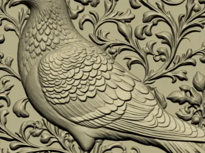 Pigeon A25 3D print model