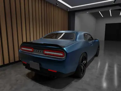 dodge challenger 2015 3D model