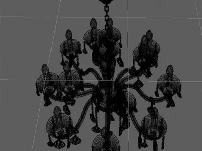 Chandelier 3D model