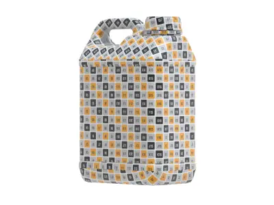 5L Plastic Jerrycan 3D model