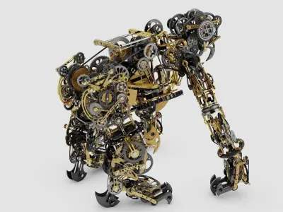 Mechanical Monkey 3D model