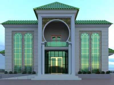 Andalusia Villa - Oriental Villa 3D model