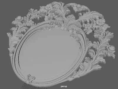 dekor ornament 3D model 17