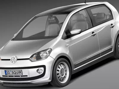 Volkswagen Up 2013 5-door 3D model