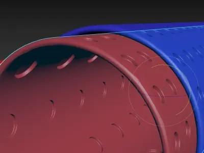 Inverted Magnetic Frictionless Axle and Bearing Kit - Concept 3D print model