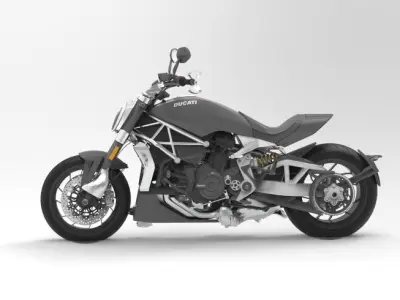 Motorcycle Ducati XDiavel S 2016 3D Model 3D model