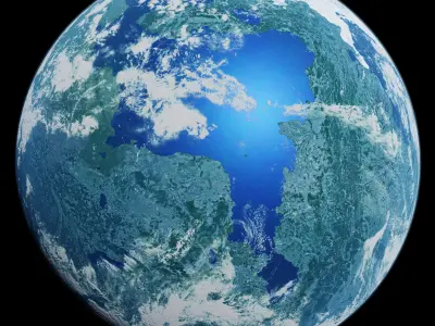 Taris - 4k Star Wars Planet Texture Free 3D model