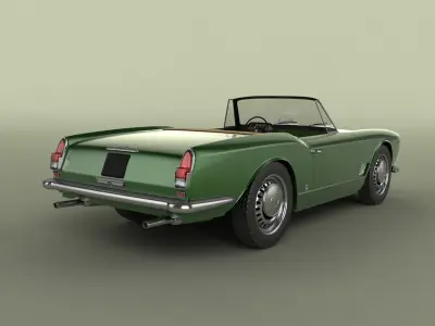 Maserati 3500GT spider Vignale 3D model