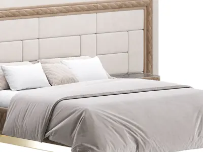 Bed diamond 3D model