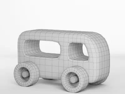 Fred and Rick Wooden Toys 3D model