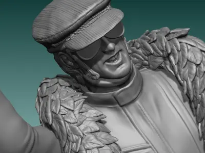 Jackie Stewart Champion 3D print model
