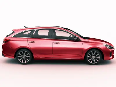Hyundai i30 Tourer 2017  3D model