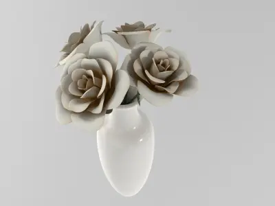 Ceramic Vase 3D model shop