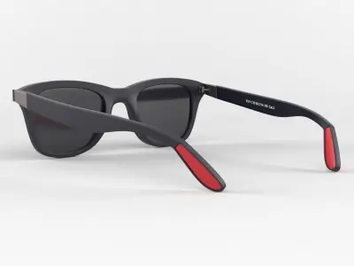 Classic Polarized Sunglasses 3D model