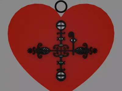 Papa Legba 2  Voodoo Symbol 3D model