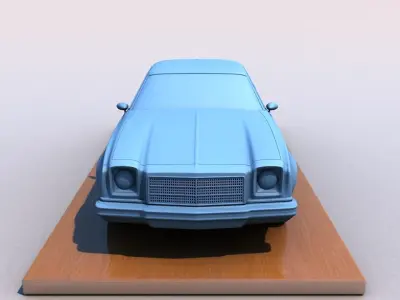Chevy Malibu Classic 1974 3D print model